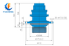 WLB40B Lower Flange